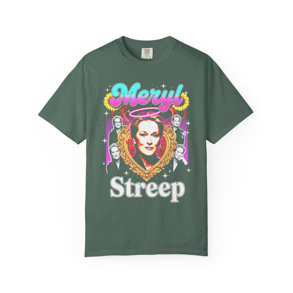 Meryl Streep Classic Tee | 90s Vintage | Actress Gift