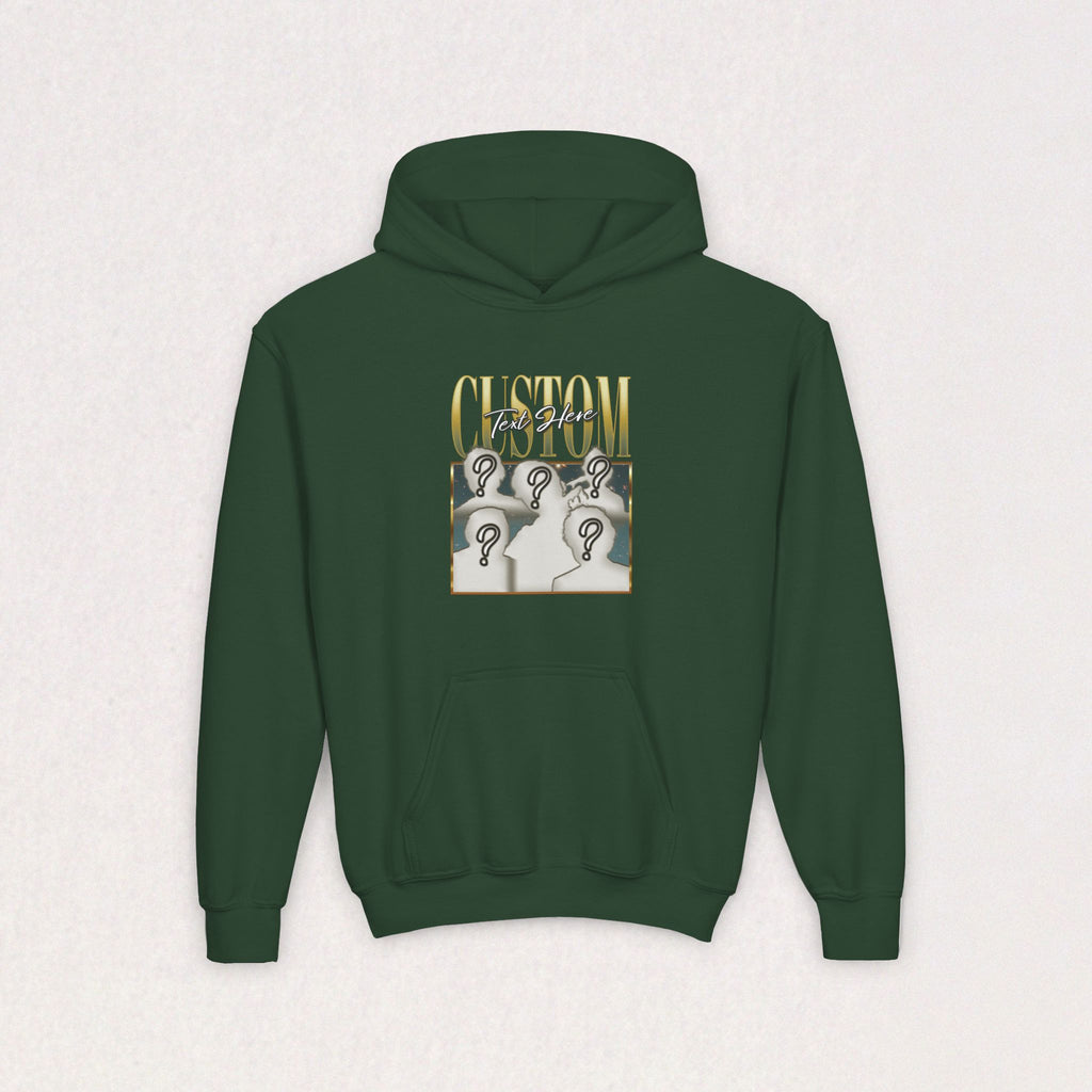 Custom Youth Heavy Blend Hooded Sweatshirt