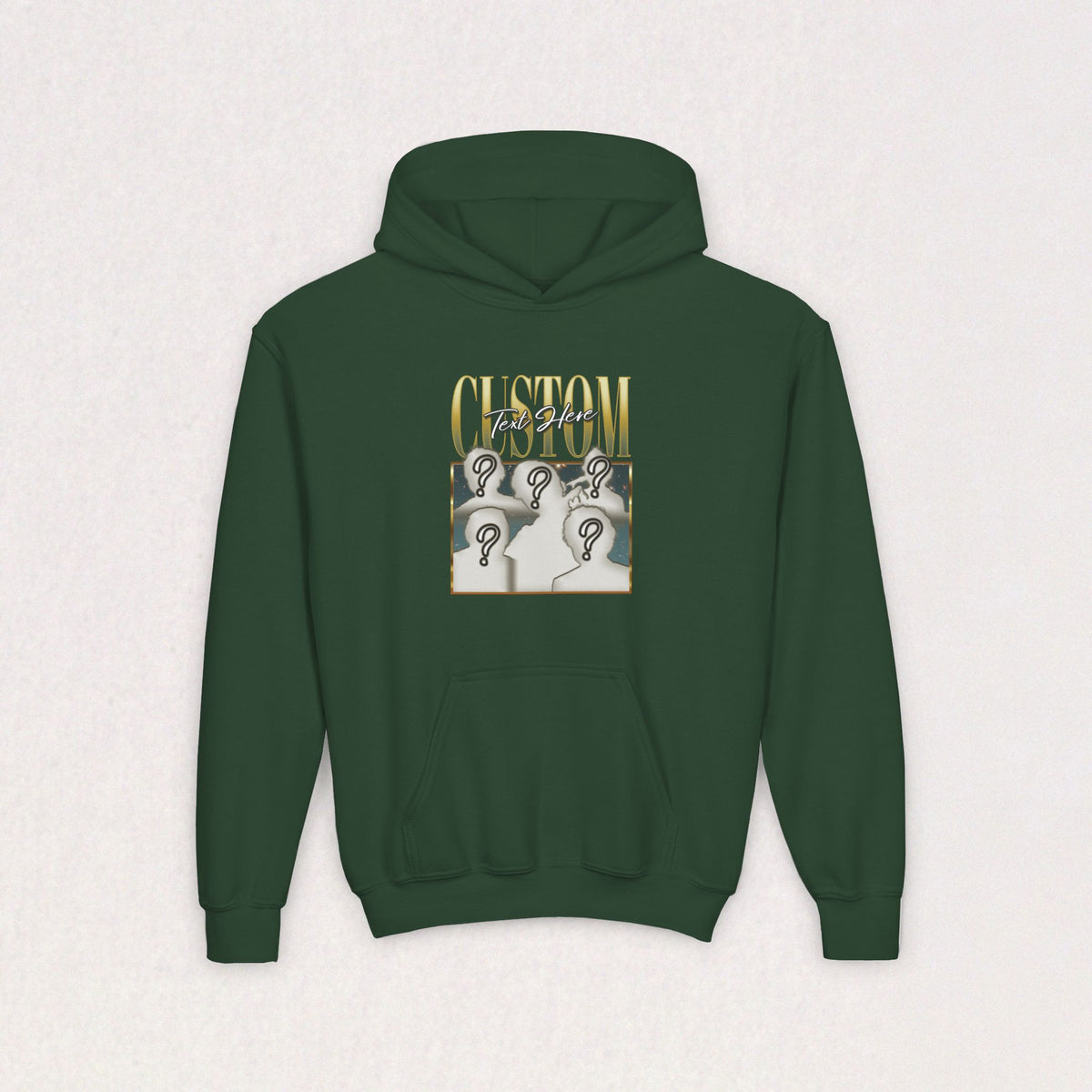 Custom Youth Heavy Blend Hooded Sweatshirt
