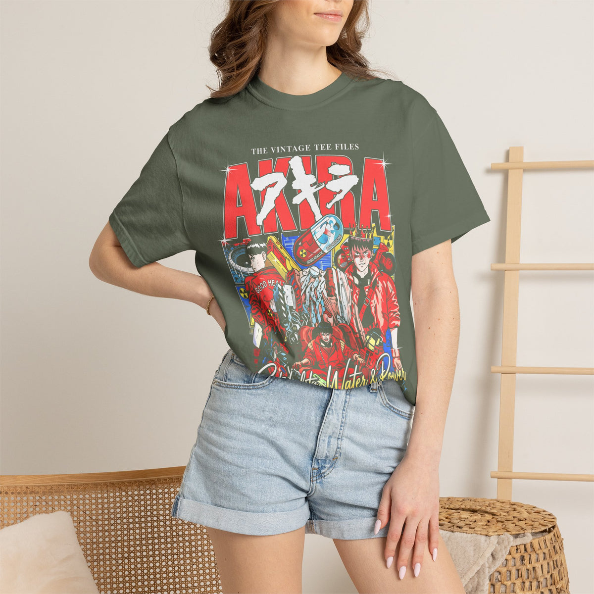 Cyberpunk Motorcycle Classic Tee | Manga Sci-Fi | Biker Gift