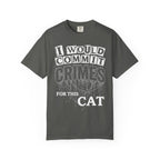 I Would Commit Crimes For This Cat Classic Tee | Gothic Pet Lover