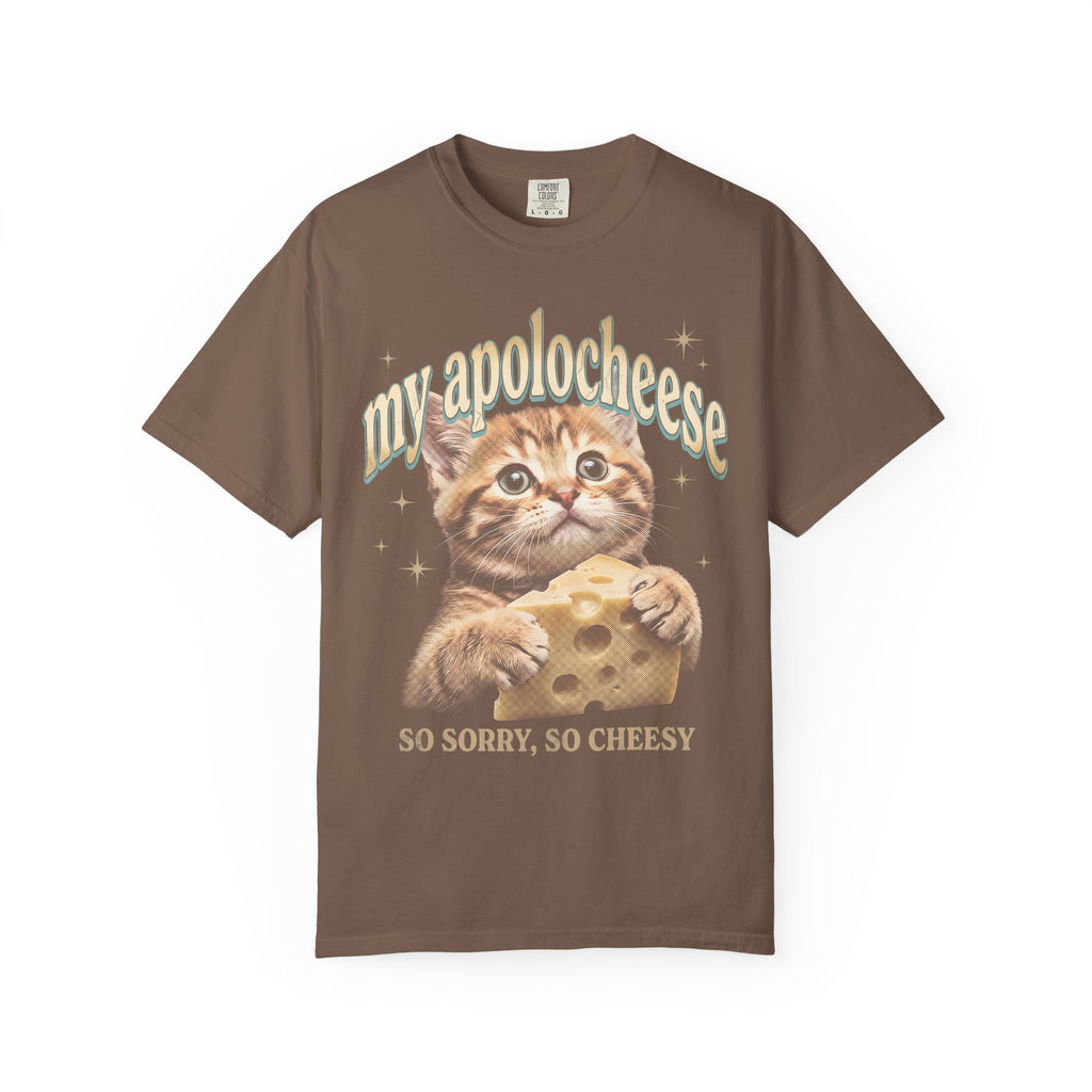 My Apolocheese Cat Classic Tee | Cute Swiss Cheese | Retro Pun