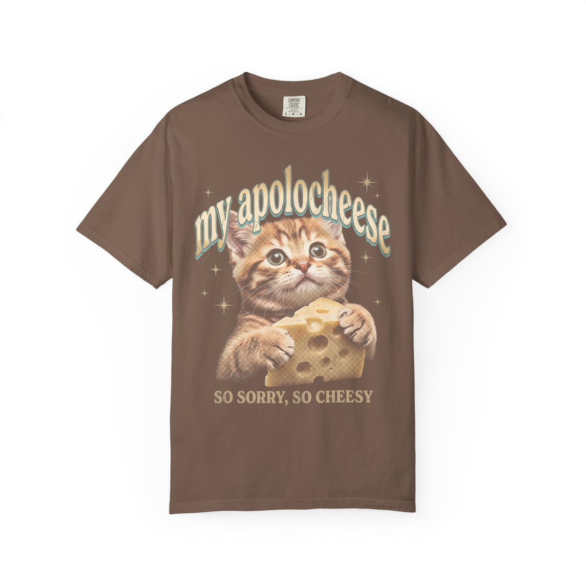 My Apolocheese Cat Classic Tee | Cute Swiss Cheese | Retro Pun