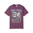 Quiet People Shit The Loudest Classic Tee | White Cat Space