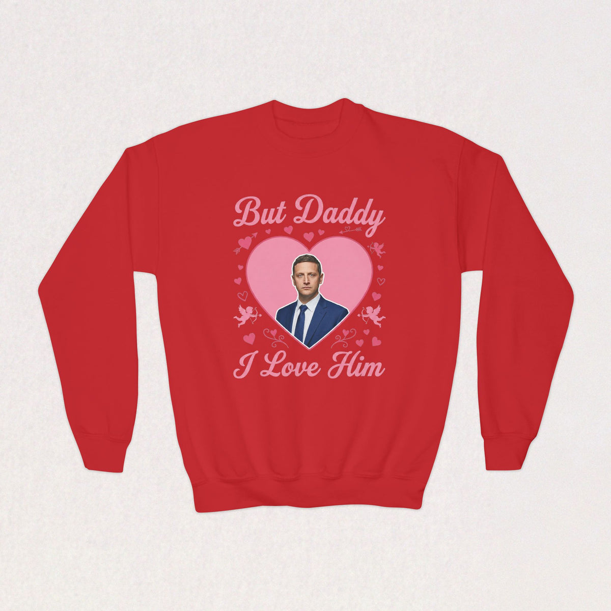 But Daddy I Love Him, Tim Robinson Kids Sweatshirt
