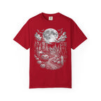 Halloween Haunted House Classic Tee | Spooky Black Cat Moon