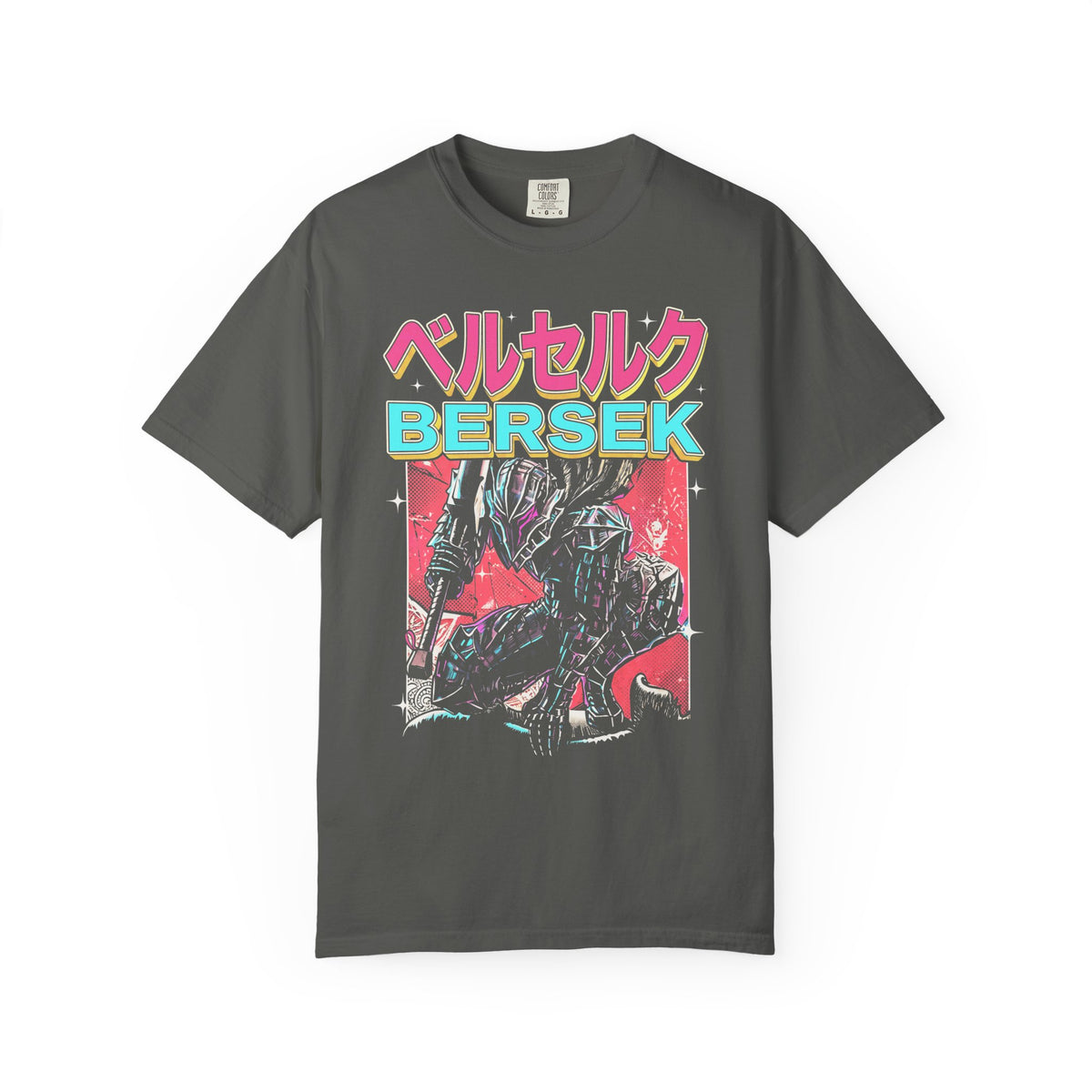 Dark Fantasy Swordsman Classic Tee | Vintage Manga | Warrior Gift