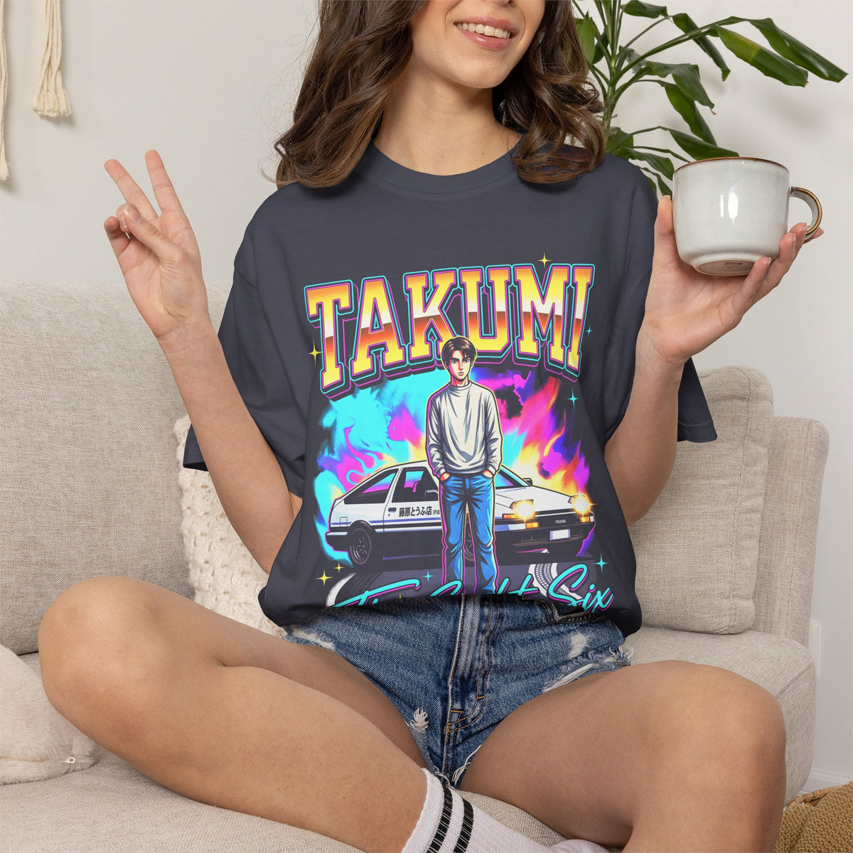 The Eight Six Trueno Classic Tee | 90s JDM | Drift Car Gift