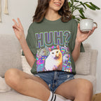 Huhg Meme Cat Collage Classic Tee | 90s Vaporwave | Retro