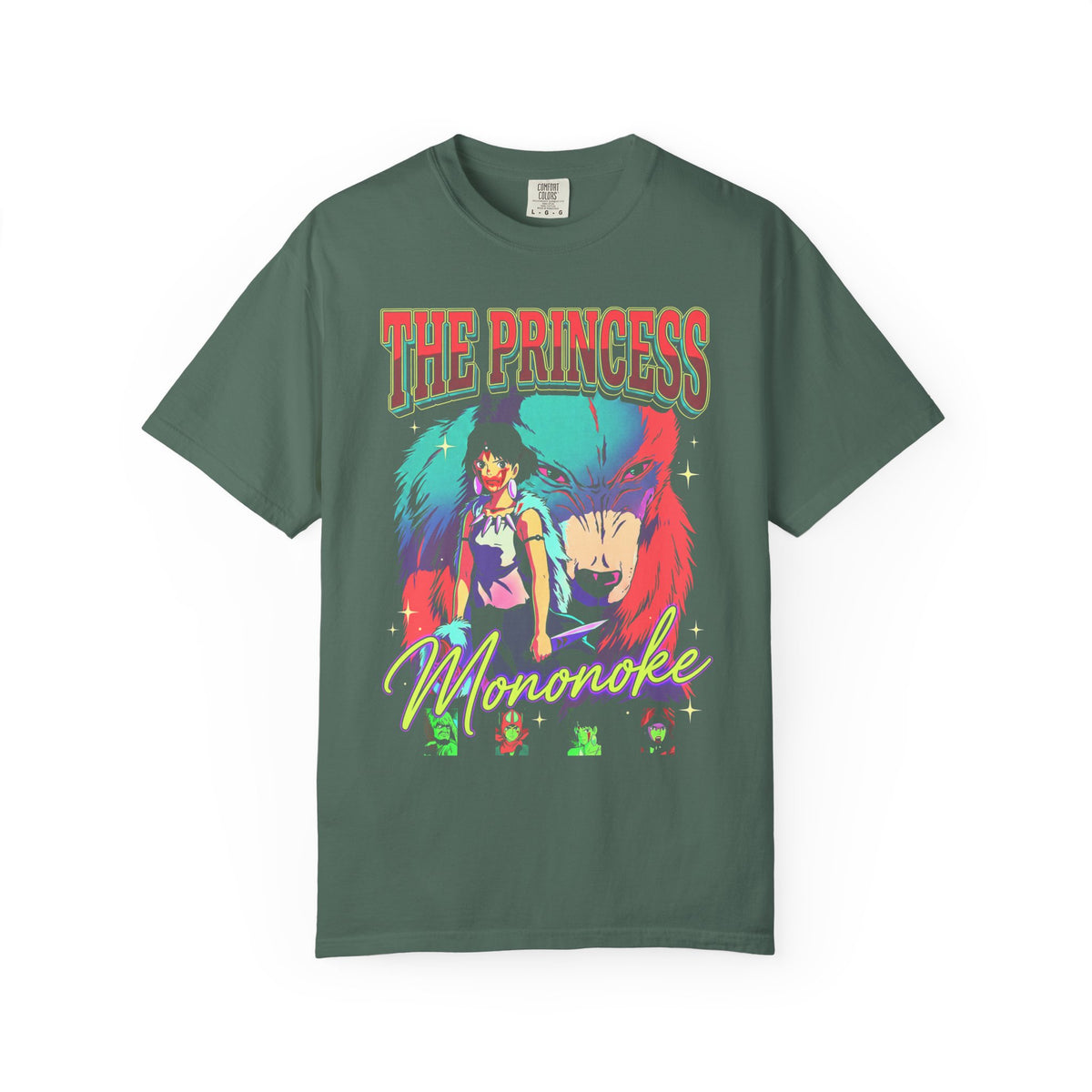 The Princess Anime Wolf Girl Classic Tee | 90s Retro Graphic