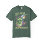 What The Meep Classic Tee | Green Alien Cat | Space Nebula