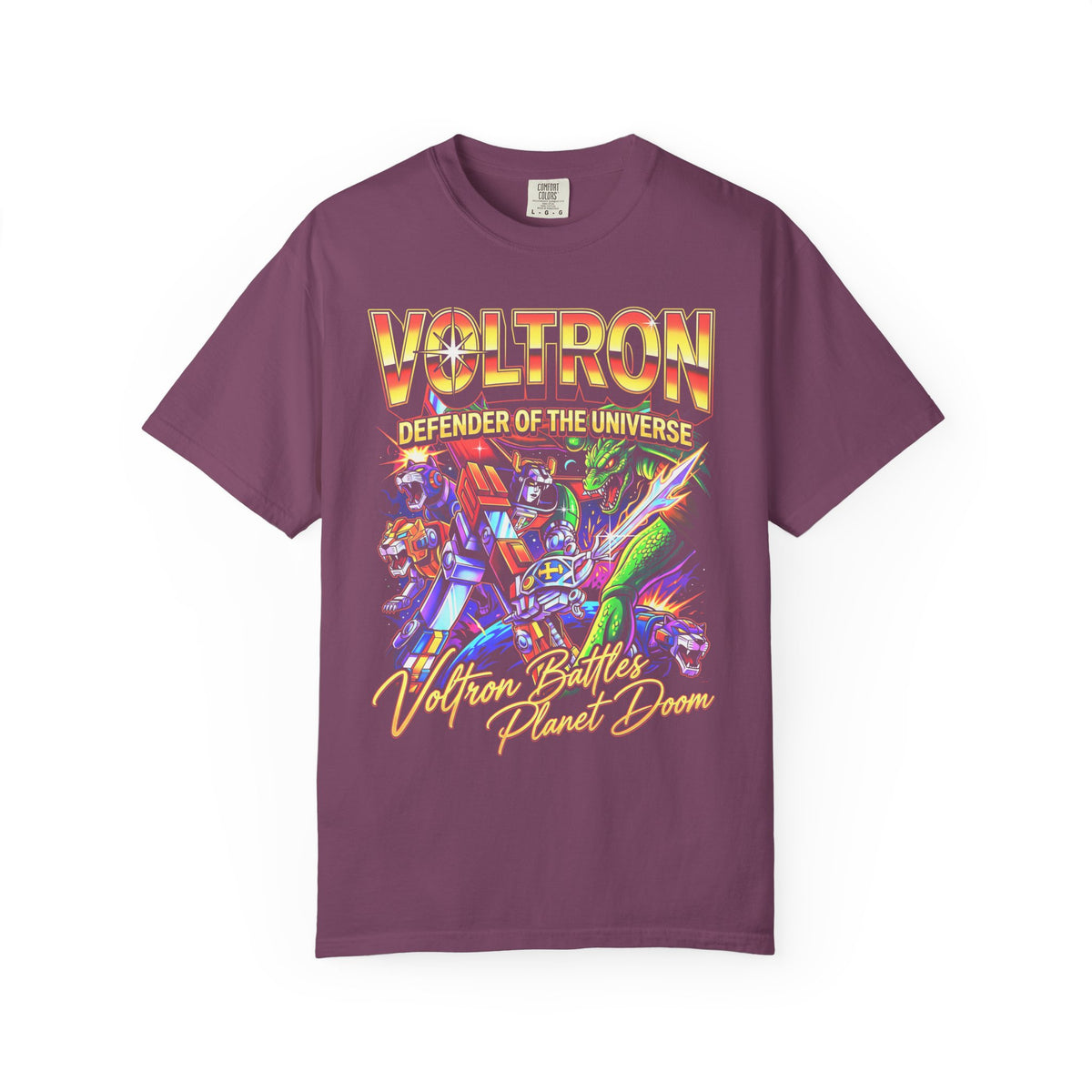 Defender Of Universe Classic Tee | Retro Anime | Planet Doom