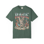 Rage Consumes Me Kitten Classic Tee | Fiery Cat | Retro Meme