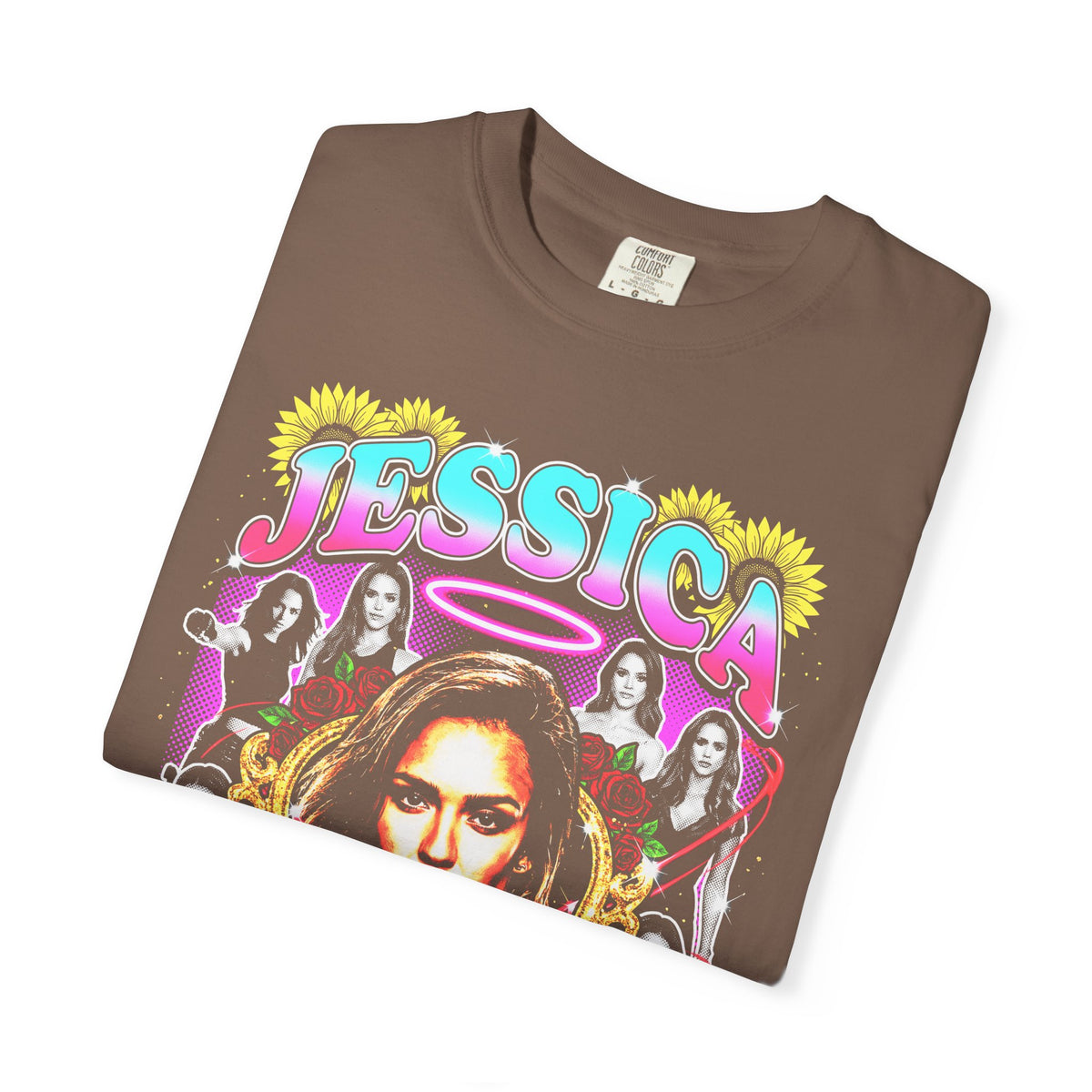 Jessica Alba Classic Tee | 90s Graphic Style | Retro Bootleg