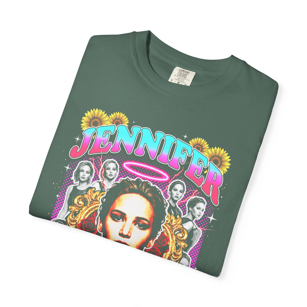 Jennifer Lawrence Classic Tee | 90s Graphic | Bootleg Gift