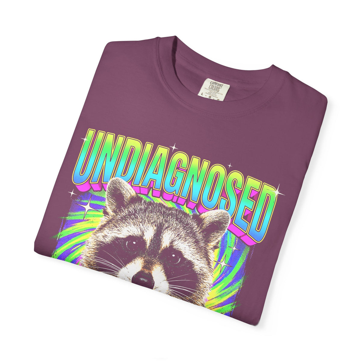 Undiagnosed Something Aint Right Classic Tee | Funny Raccoon