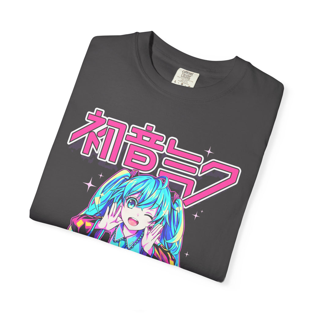 Teal Twin Tail Virtual Singer Classic Tee | Kawaii Anime Pop
