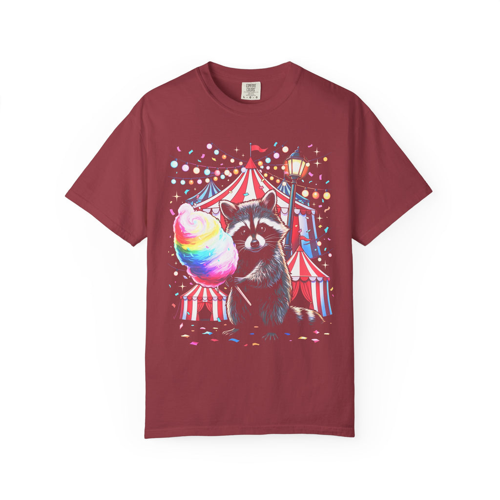 Circus Raccoon Classic Tee | Retro Carnival | Animal Gift