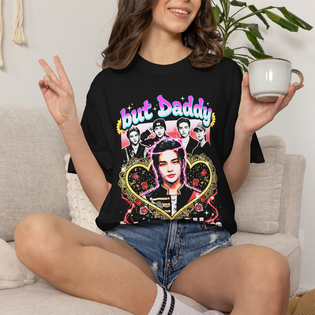 But Daddy I Love Him Hyunjin Classic Tee | Kpop Fan Gift | 90s