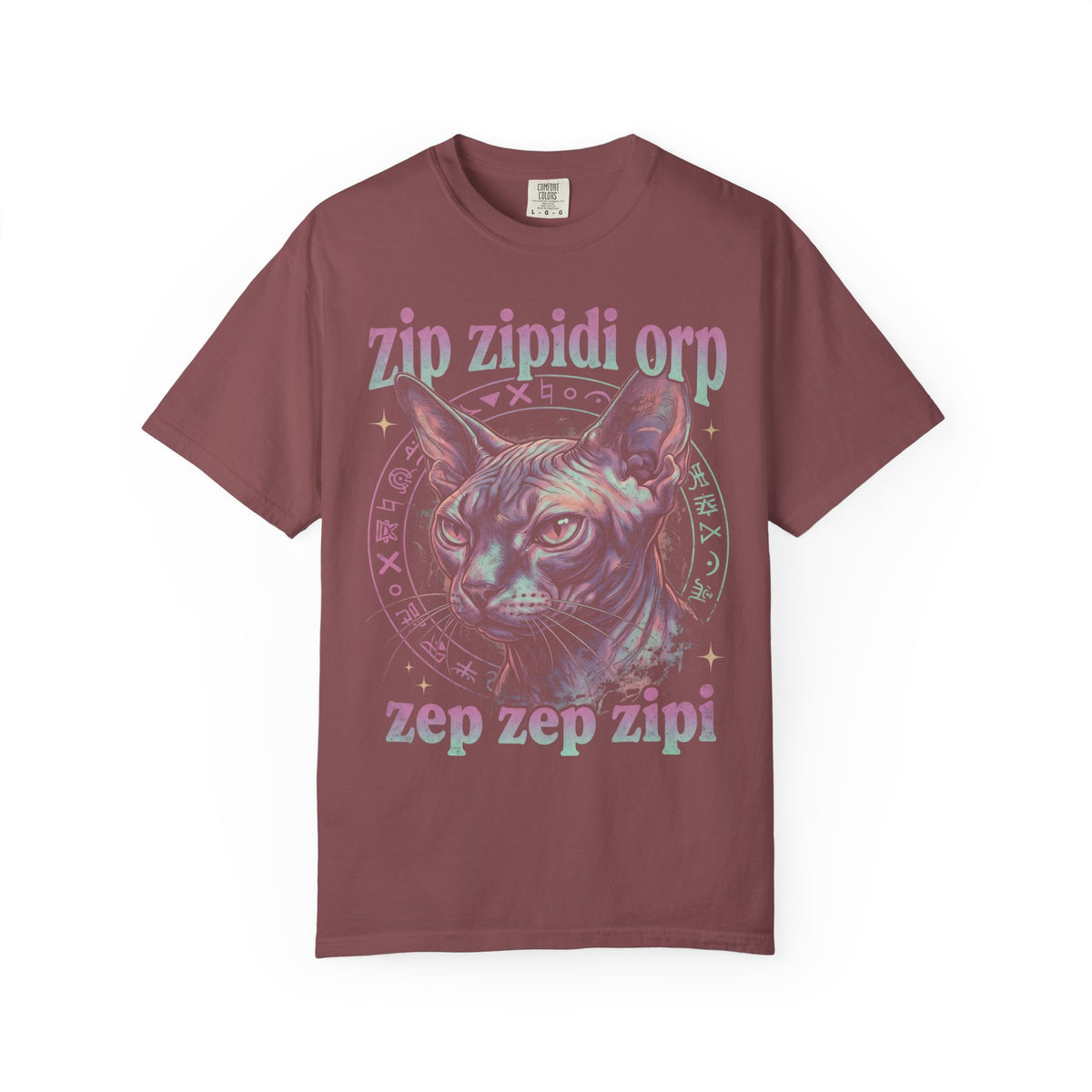 Sphynx Alien Cat Classic Tee | Cosmic Esoteric | Vintage