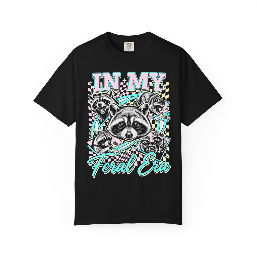 In My Feral Era Raccoon Classic Tee | 90s Vintage | Graphic