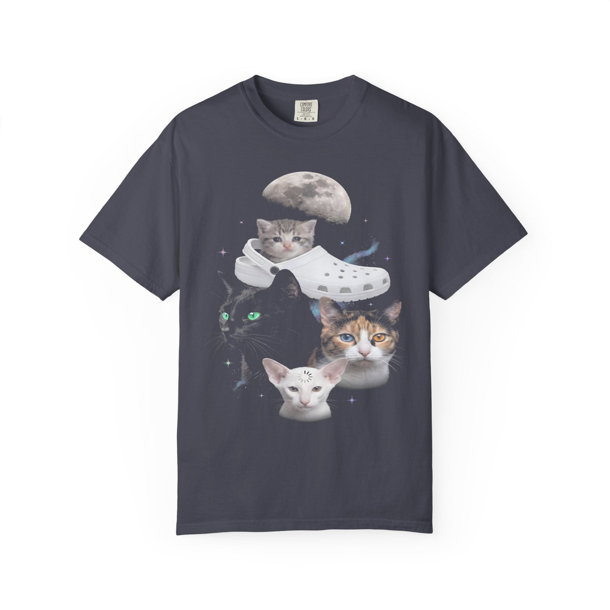 Funny Meme Cats Classic Tee | Retro 90s Bootleg | Space Galaxy Cat