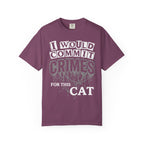 I Would Commit Crimes For This Cat Classic Tee | Gothic Pet Lover
