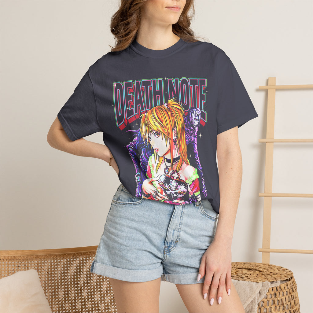 Gothic Manga Girl Skeleton Classic Tee | Dark Retro Horror