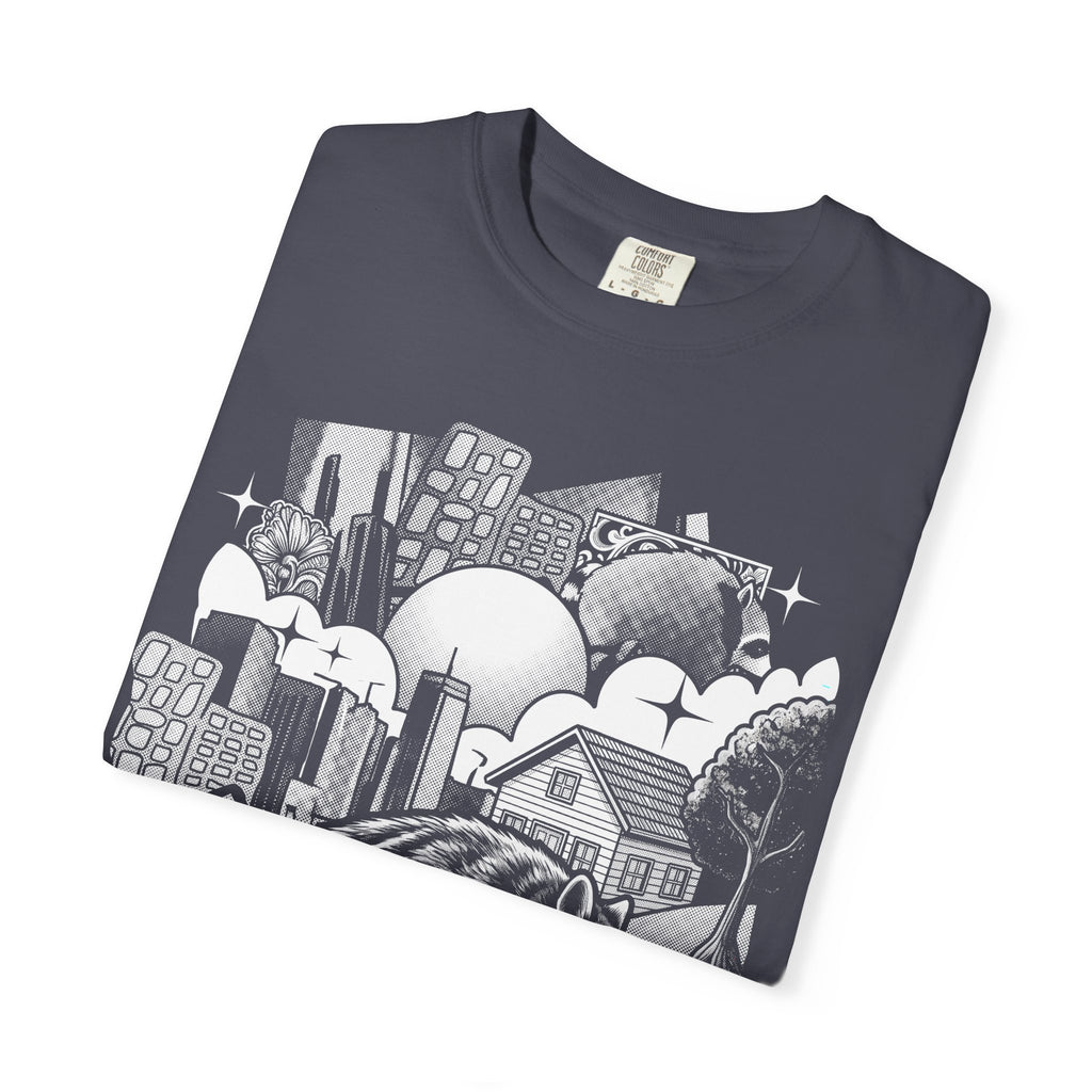 Raccoon City Skull Classic Tee | 90s Retro | Gaming Gift