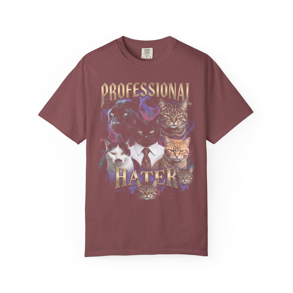 Professional Hater Classic Tee | Business Cat | 90s Bootleg