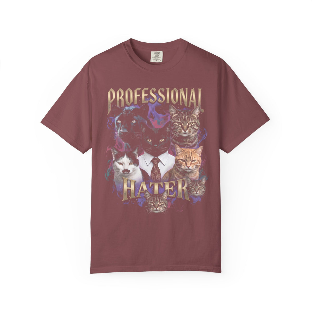 Professional Hater Classic Tee | Business Cat | 90s Bootleg