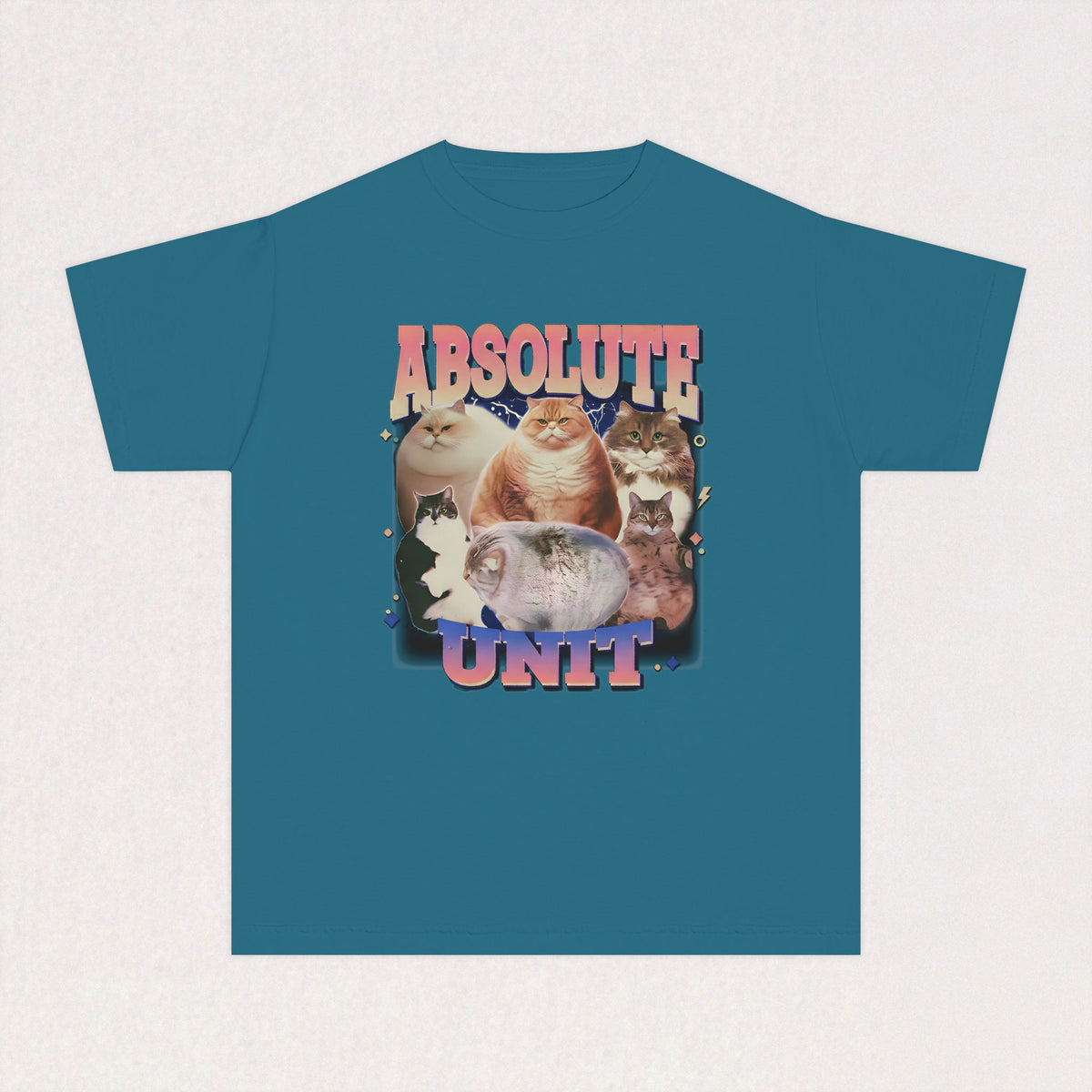 Absolute Unit Vintage Cat Kids Tee