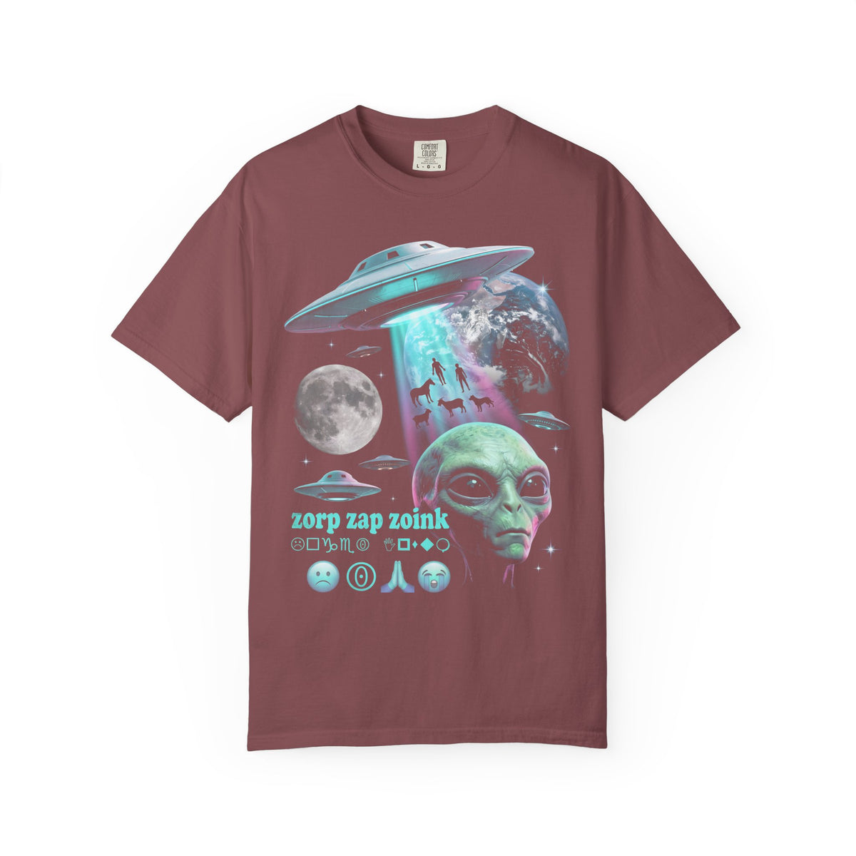 Zorp Zap Zoink Alien Classic Tee | UFO Abduction | Sci-Fi Space