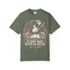 Flight Was Never An Option Classic Tee | Samurai Penguin Art