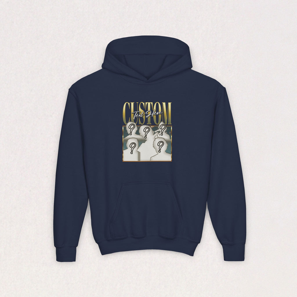 Custom Youth Heavy Blend Hooded Sweatshirt