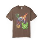 Alien Cat UFO Classic Tee | Mystery Space Art | Bowler Hat