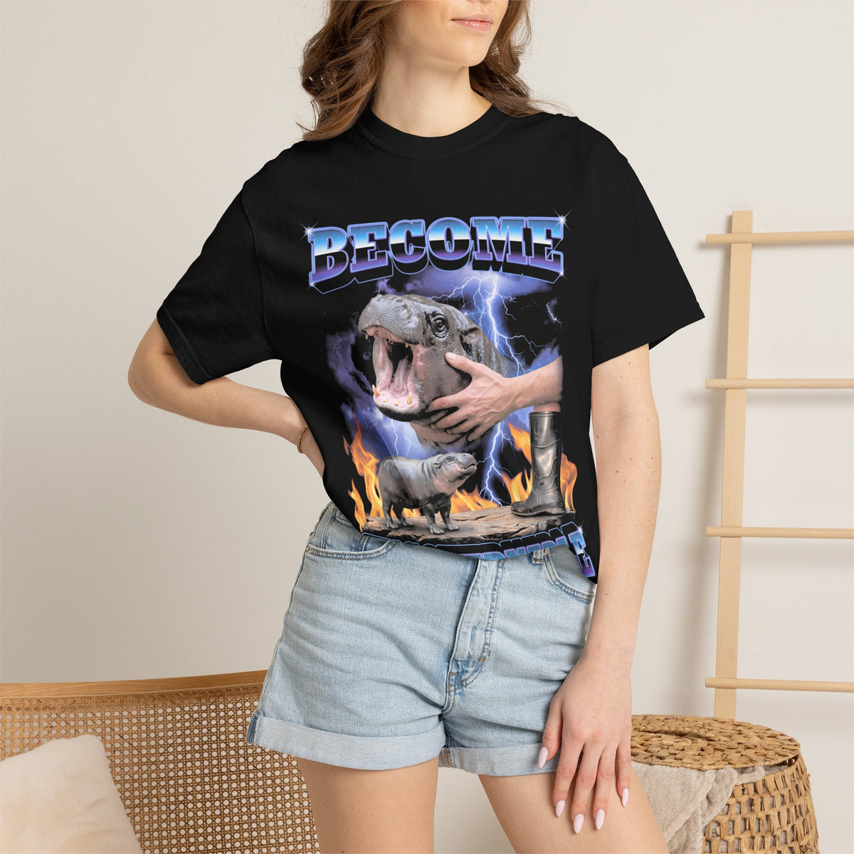 Become Ungovernable Classic Tee | Moo Deng | Funny Meme