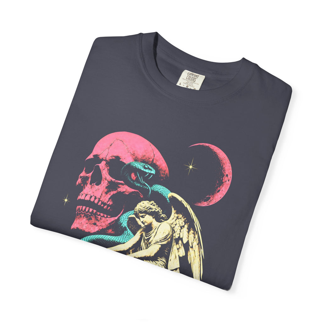 Skull Snake Angel Classic Tee | Retro Gothic | Vintage Gift