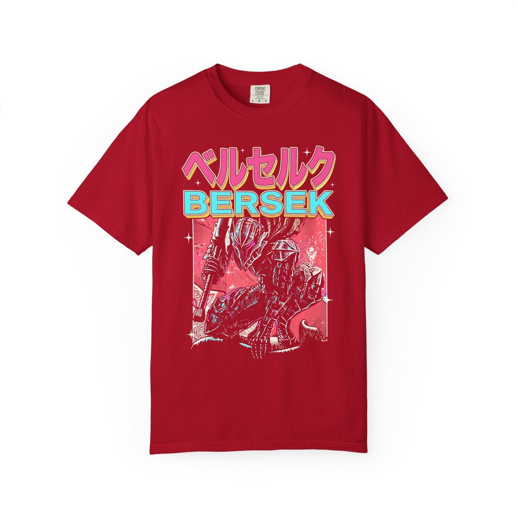 Dark Fantasy Swordsman Classic Tee | Vintage Manga | Warrior Gift