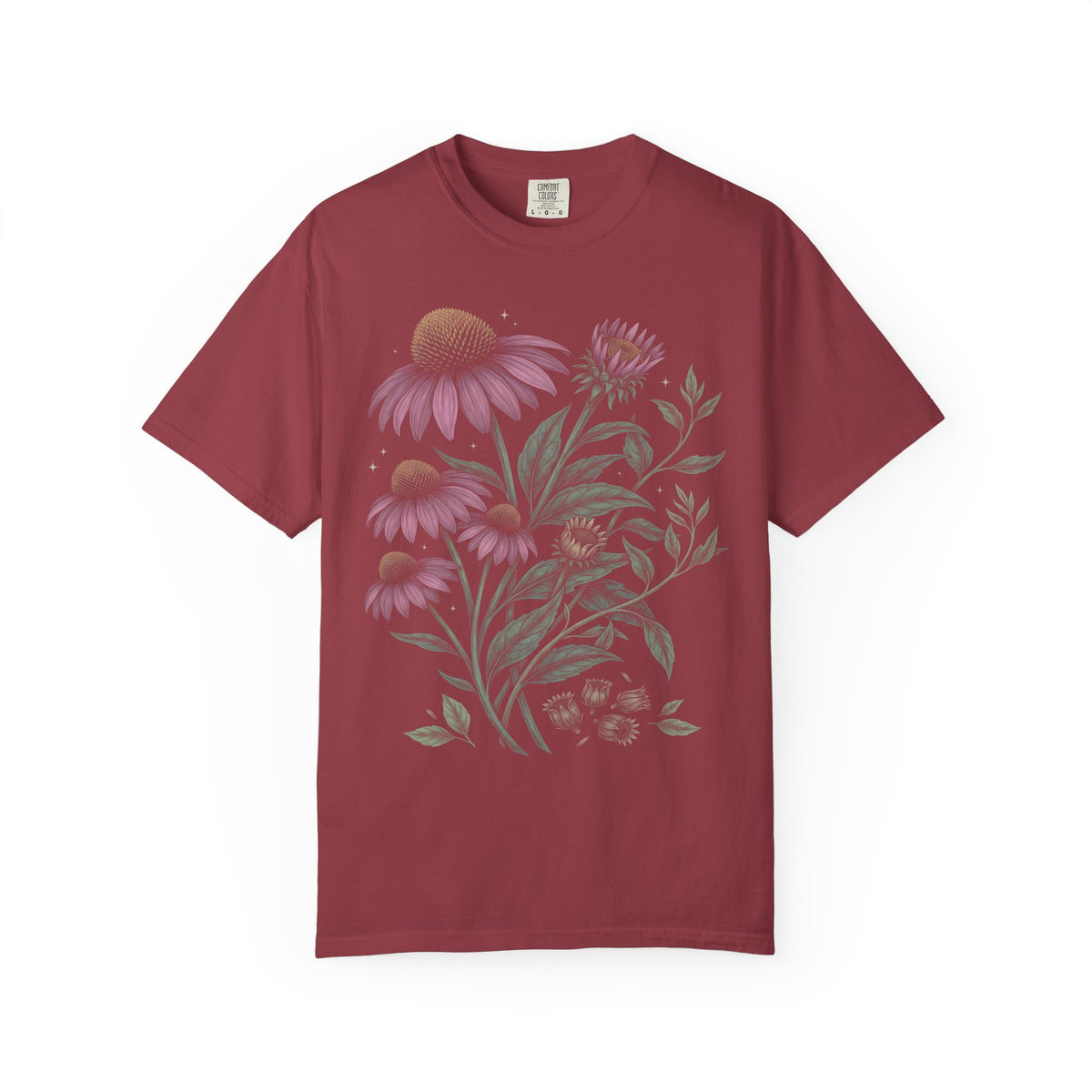 Botanical Floral Garden Classic Tee | Vintage Illustration