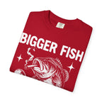 Bigger Fish Gets Fried Classic Tee | Funny Skater | Fish Meme