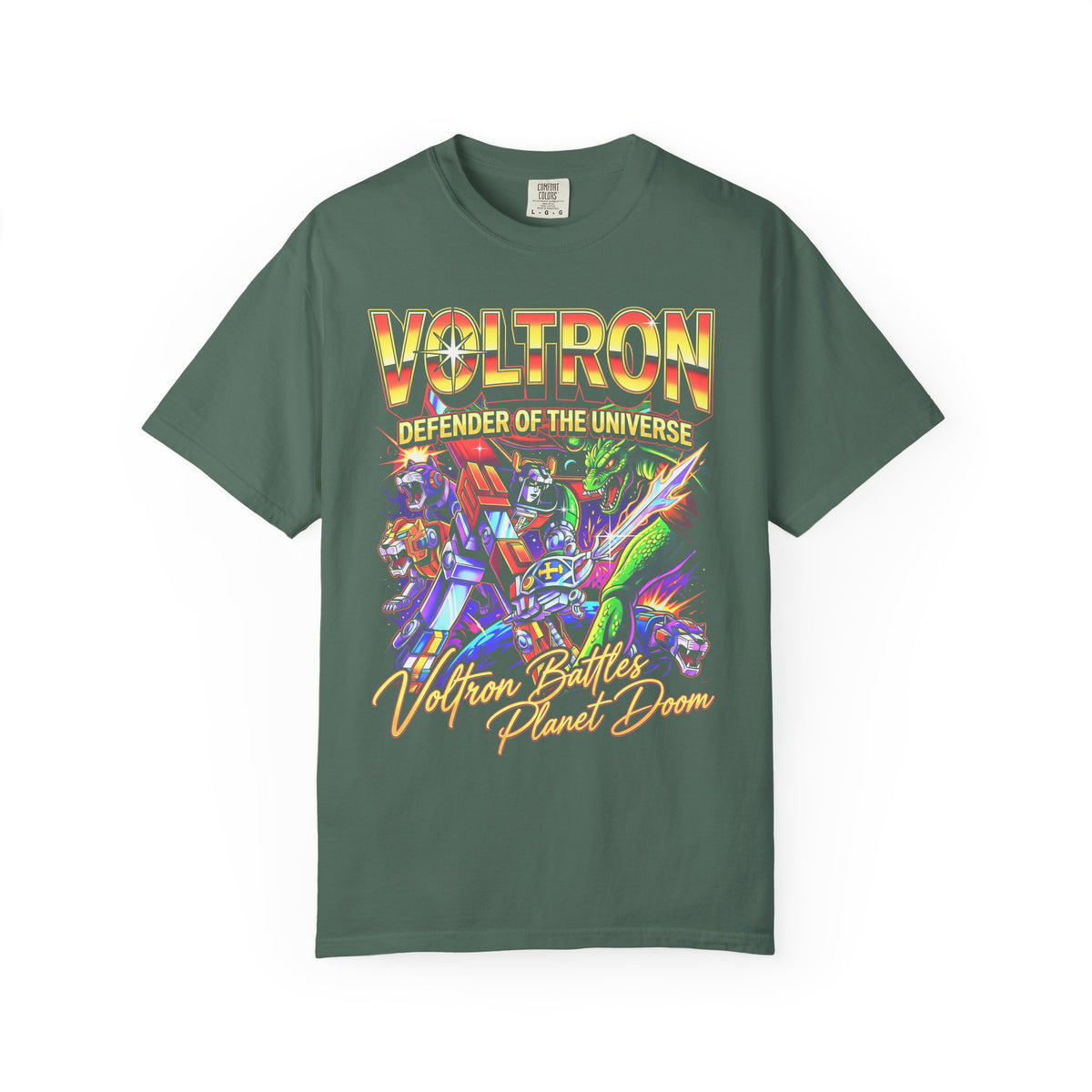 Defender Of Universe Classic Tee | Retro Anime | Planet Doom