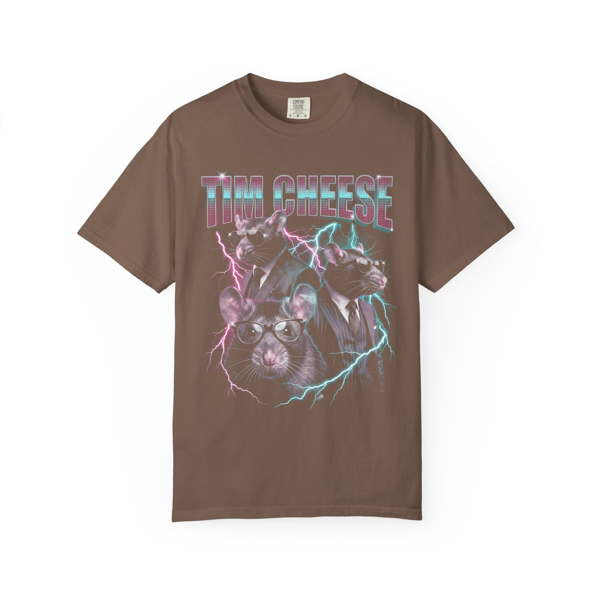 Tim Cheese Rat Boss Classic Tee | 90s Retro Bootleg Art