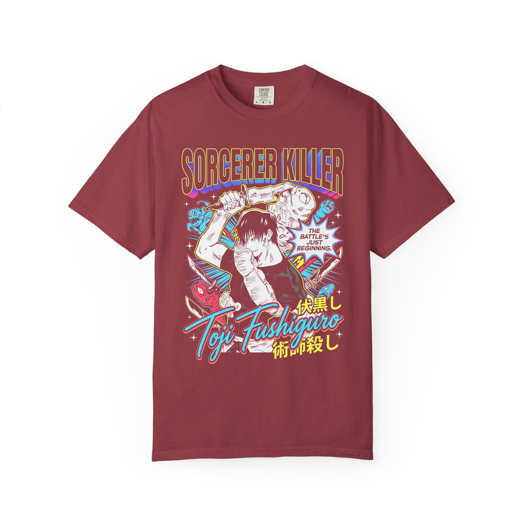 Sorcerer Killer Classic Tee | Magic Hunter | Retro Anime Gift
