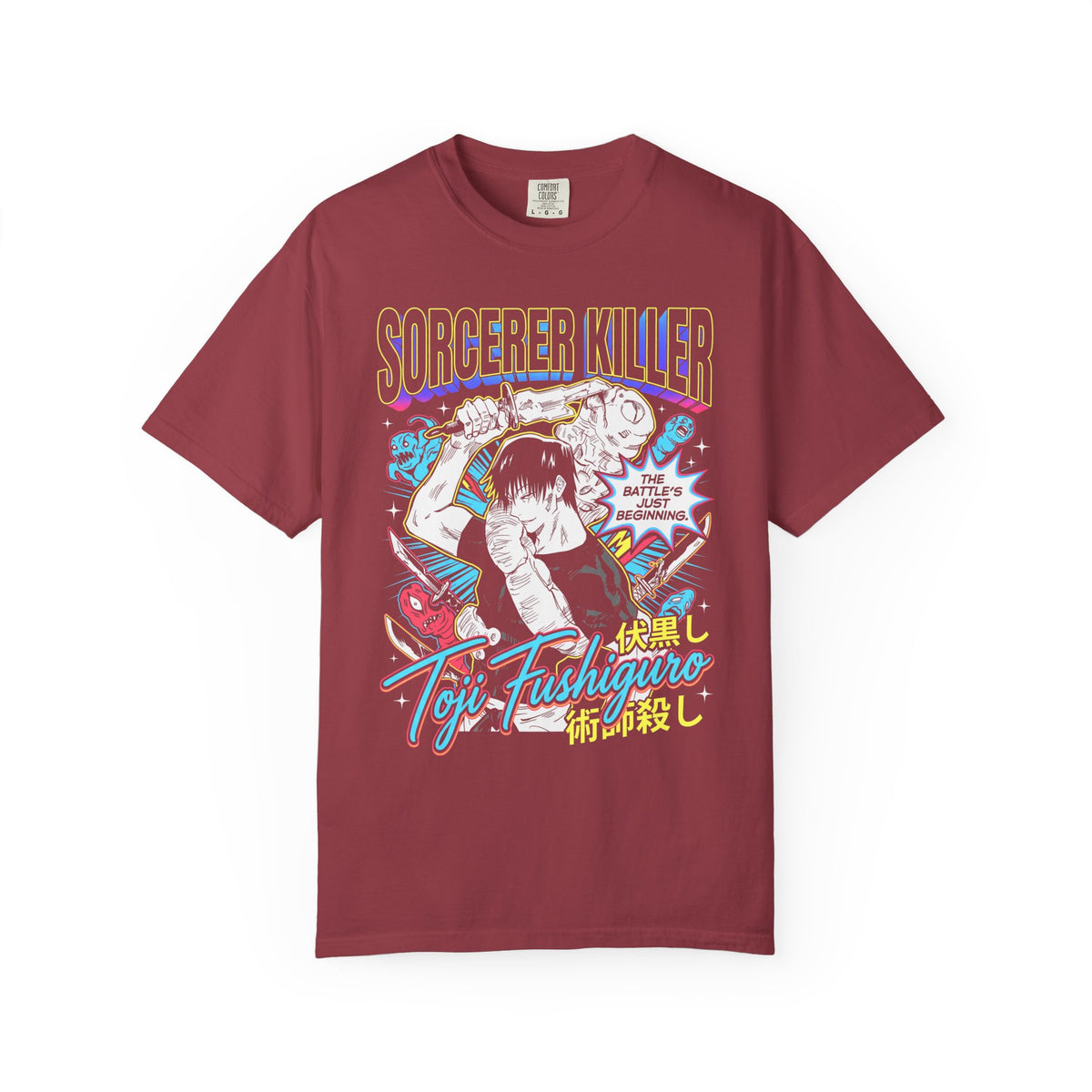 Sorcerer Killer Classic Tee | Magic Hunter | Retro Anime Gift