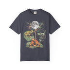 Trippy Space Frog Classic Tee | Cosmic Full Moon | Psychedelic