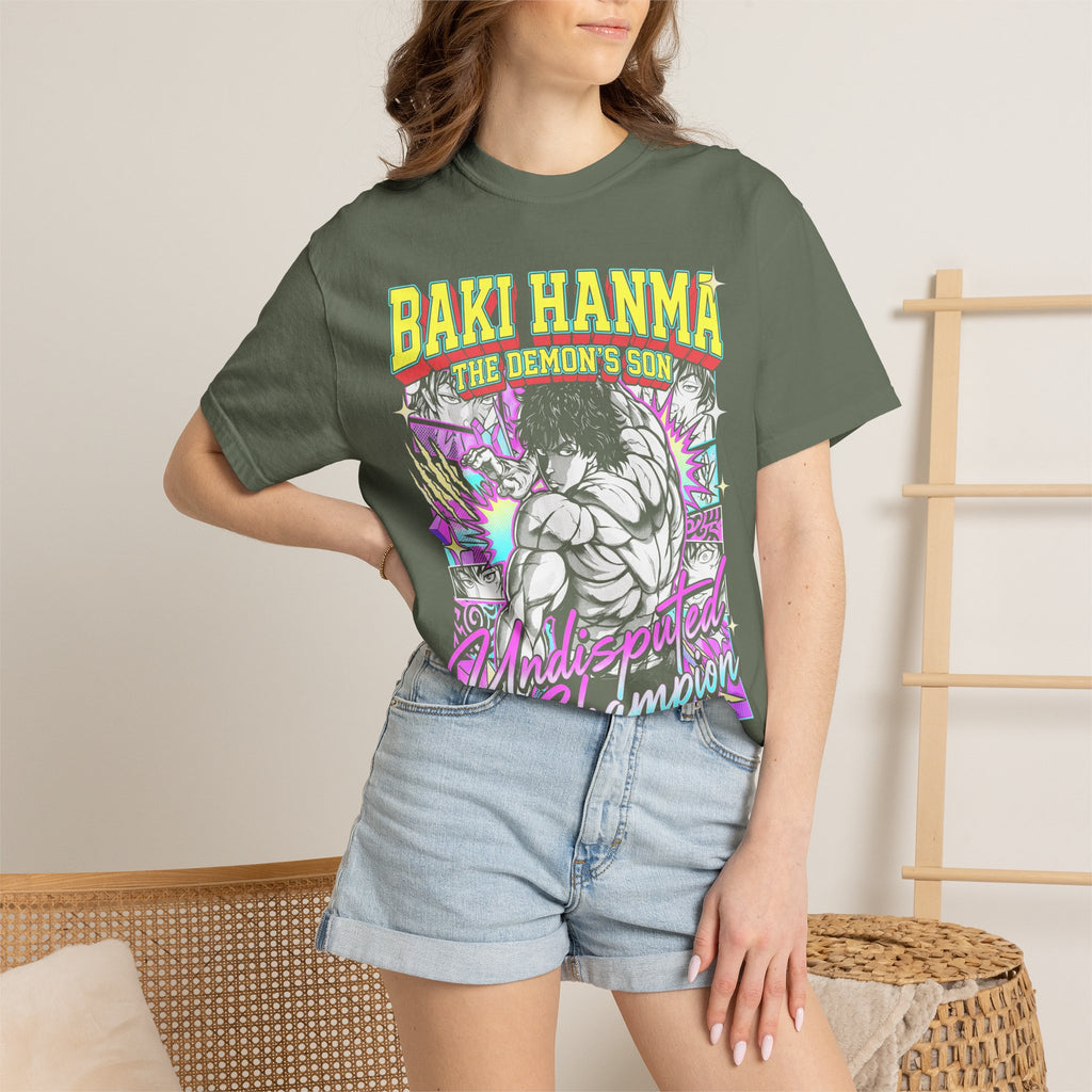 Demons Son Champion Classic Tee | Anime Fighter | Manga Gift