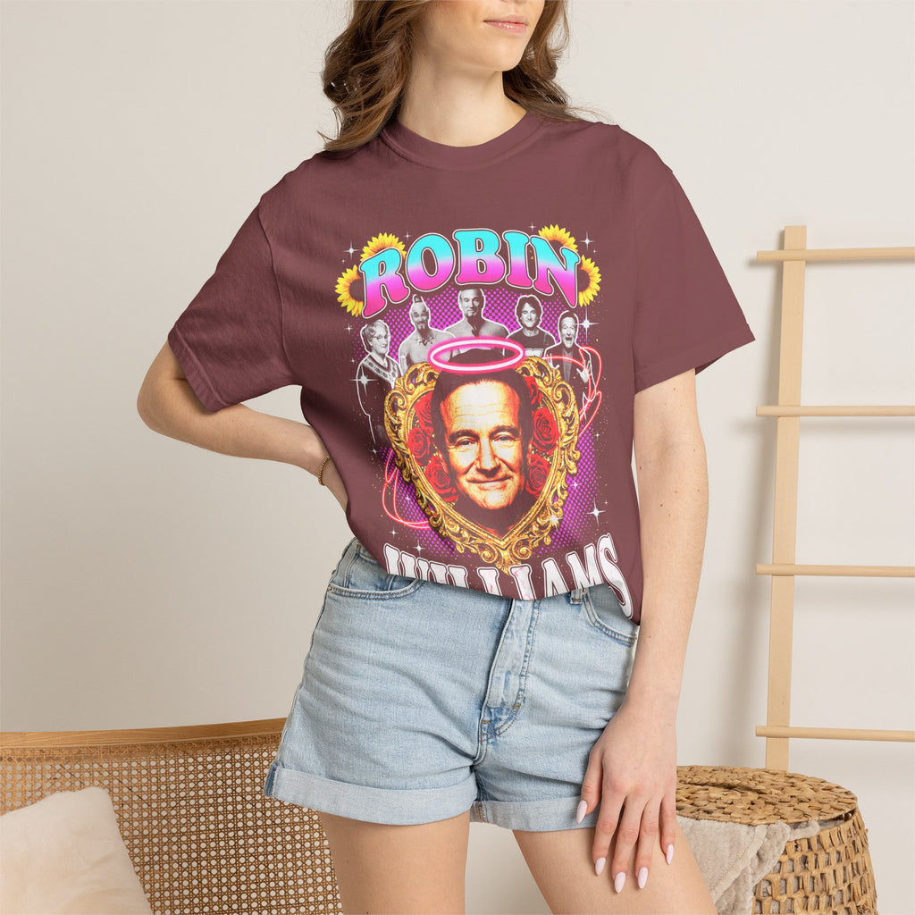 Robin Williams Classic Tee | 90s Vintage | Retro Actor Gift