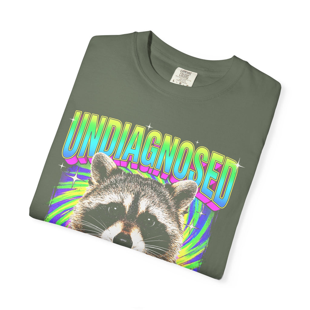 Undiagnosed Something Aint Right Classic Tee | Funny Raccoon