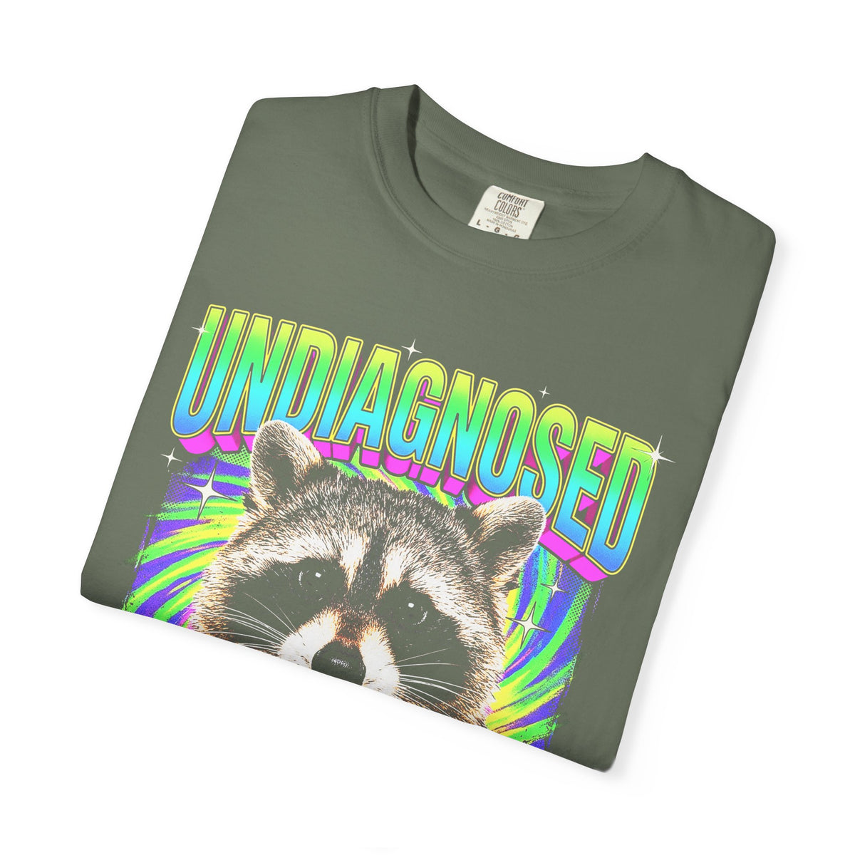 Undiagnosed Something Aint Right Classic Tee | Funny Raccoon